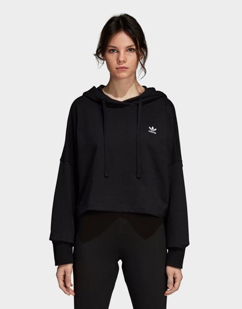 adidas styling complements cropped hoodie