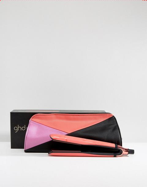 Plancha De Edición Limitada Platinum De La Pink Blush Collection De Ghd