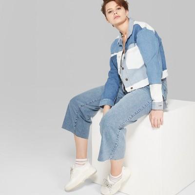 Women's High-rise Wide Leg Cropped 