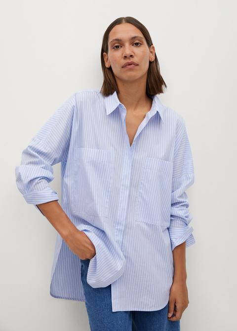 Camisa Oversize Bolsillos