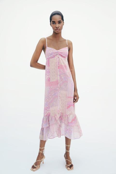 Vestido Estampado Paisley