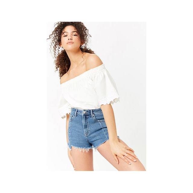 forever 21 denim shorts