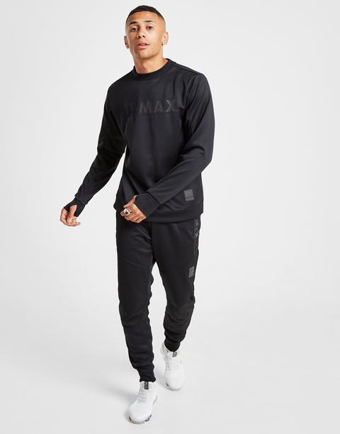 Nike Air Max Crew Sweatshirt - Black 