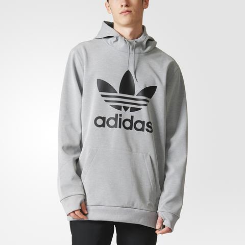 Hoodie Team Tech - Grigio Adidas | Adidas Italia