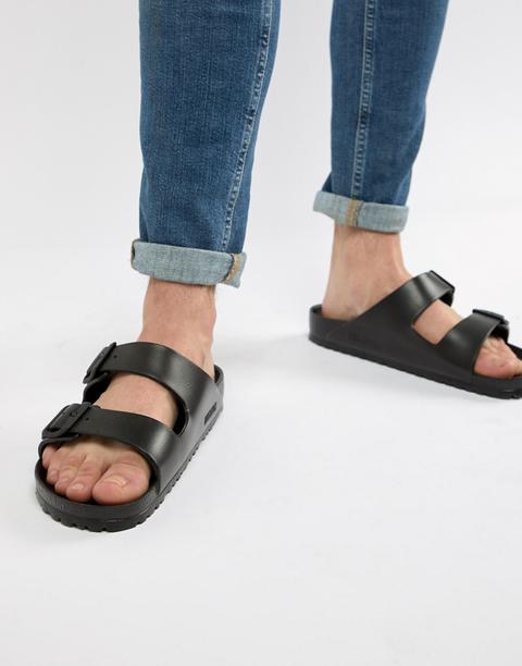 birkenstock black eva sandals