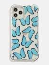 Blue Butterfly Shock Case