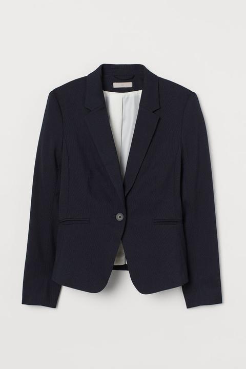 Blazer Ajusté - Bleu