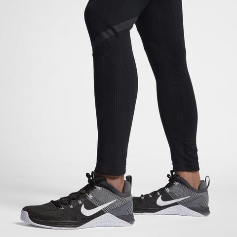 mallas nike pro hombre negro