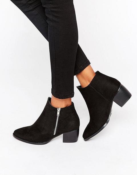 Botas Con Cremallera Lateral Thea De Truffle