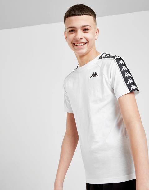 Kappa Camiseta Banda Júnior, Blanco