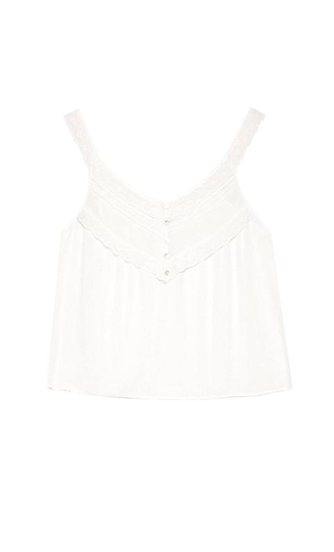 Blusa Plumetti Escote Volante