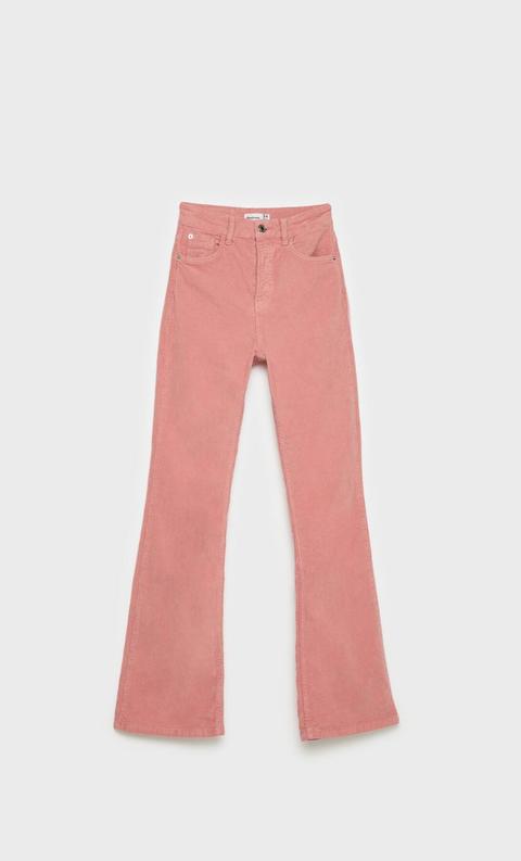 Pantalón Slim Flare Pana