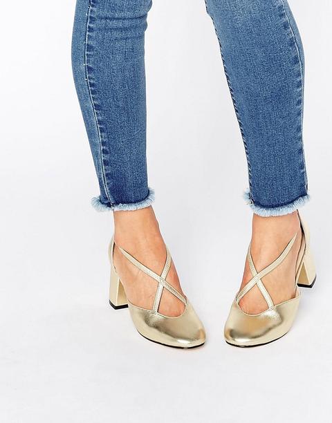 Zapatos De Tacón Medio Orbis De Asos