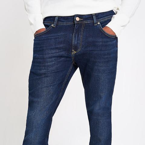 mid blue sid skinny jeans