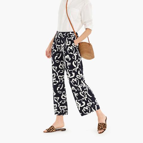 j crew leopard sandals