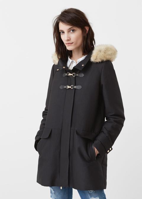 Parka Acolchada Capucha