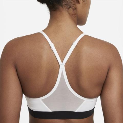 Nike Indy Women's Light-support Padded Sports Bra - White from