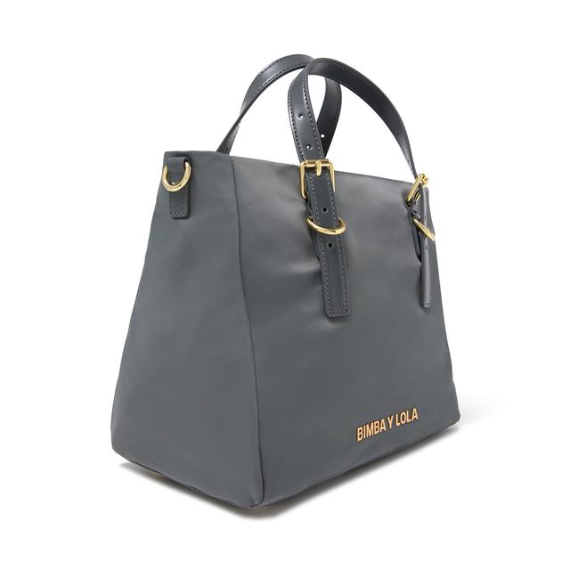 Bolso Tote Bandolera Gris from Bimba Y Lola on 21 Buttons