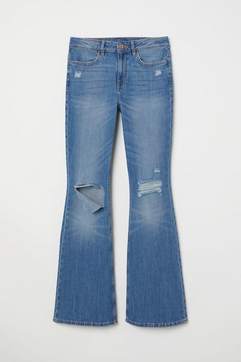 Flare High Jeans - Azul