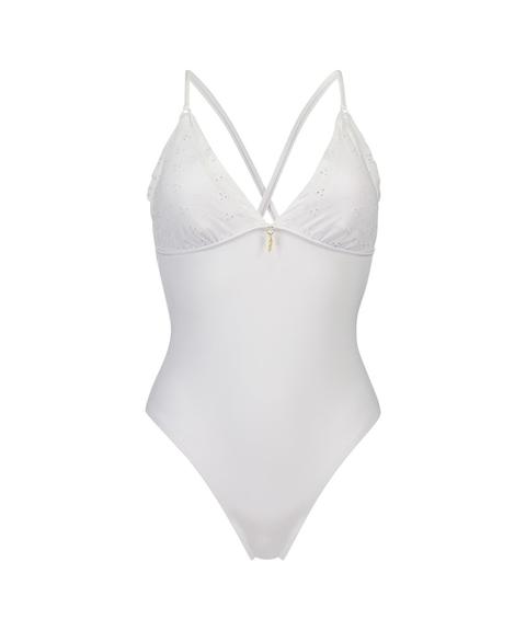 Hunkemöller Traje De Baño White Iris Blanco