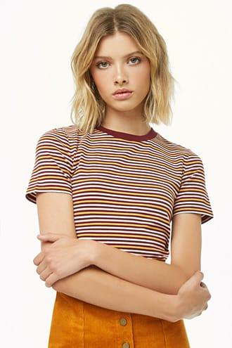 forever 21 v neck t shirt