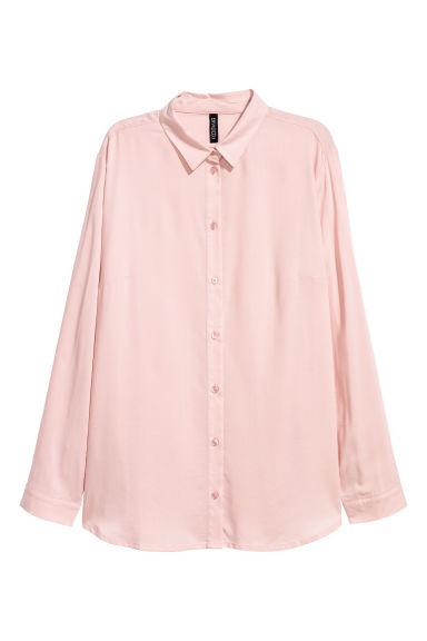 H & M - Camicia In Viscosa - Rosa