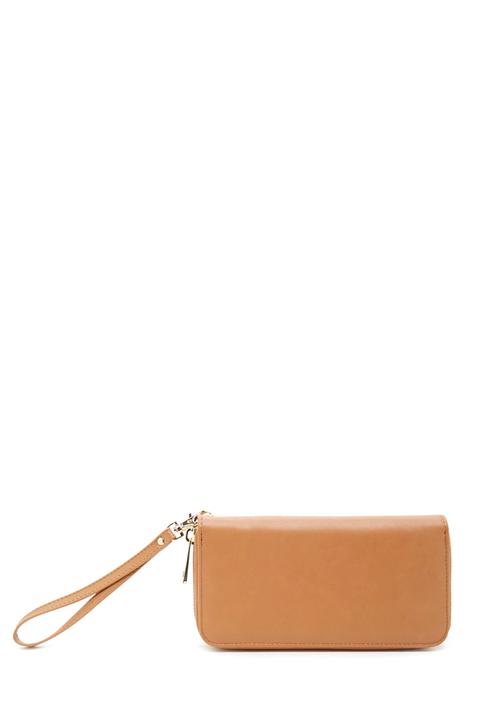 Faux Leather Wristlet