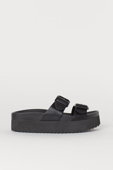 Platform Sandals - Black