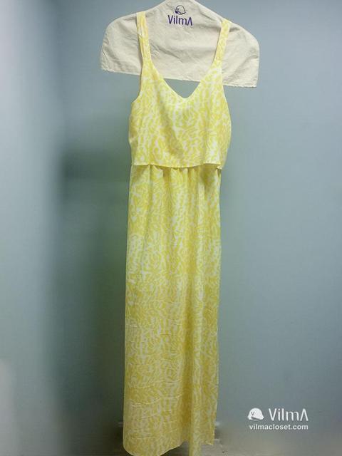 Vestido Amarillo Tirantes