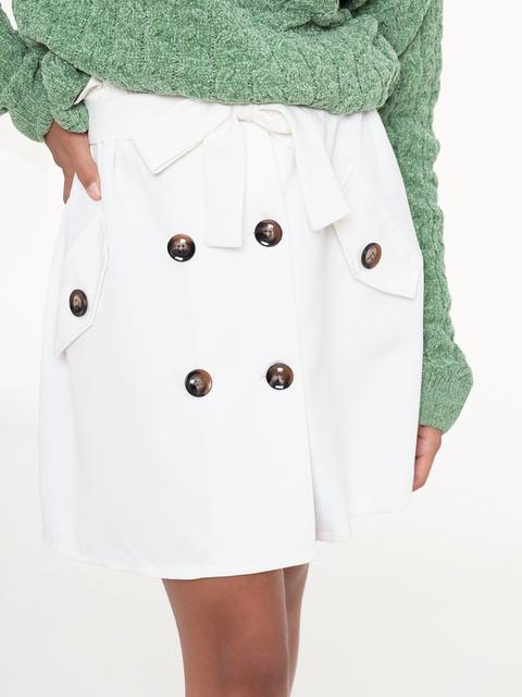 Falda Abotonada