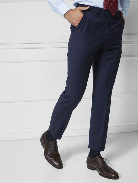 Americana traje cruzado strech azul marino