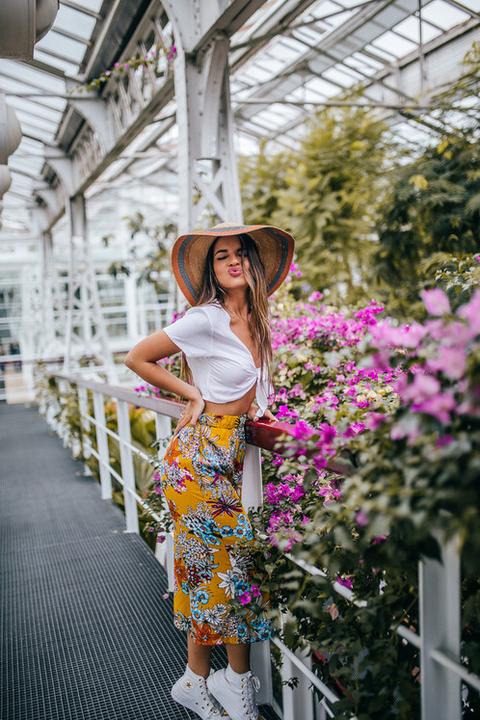 Pantalones Capri Estampados
