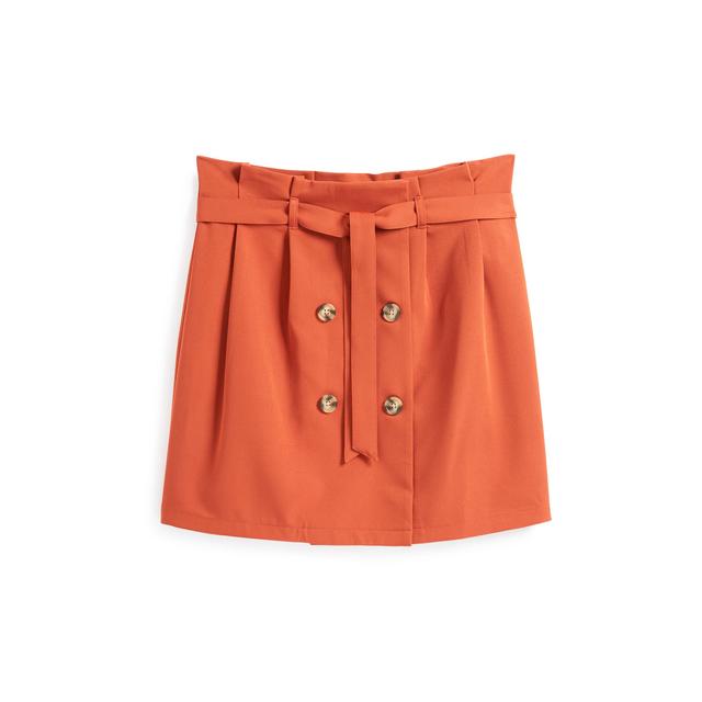 orange skirt primark