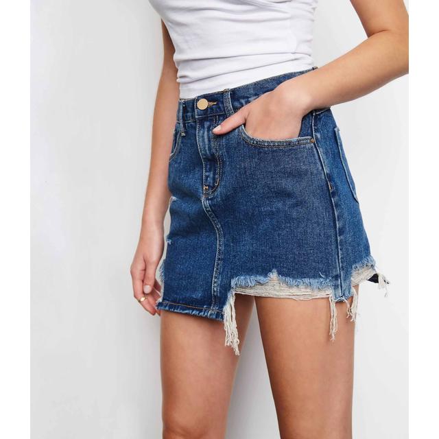 Gonna In Jeans from Zuiki on 21 Buttons