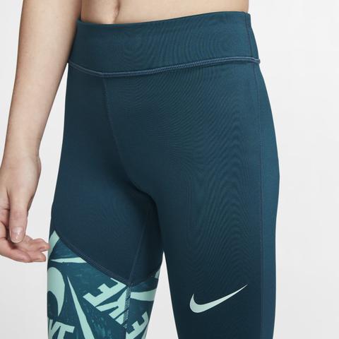 Legging De Training Nike Trophy Pour Fille Plus Âgée - Bleu from Nike on 21  Buttons