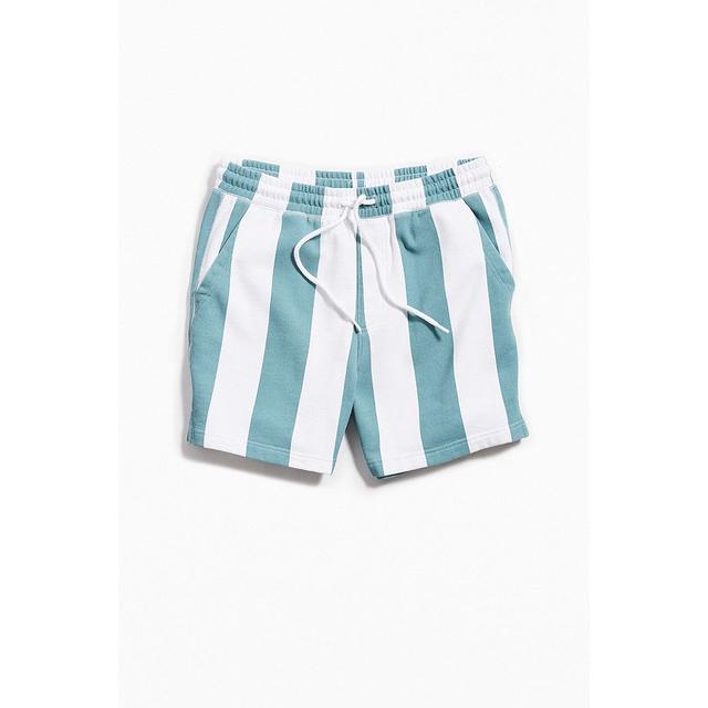 Uo Lucian Awning Stripe Volley Short 
