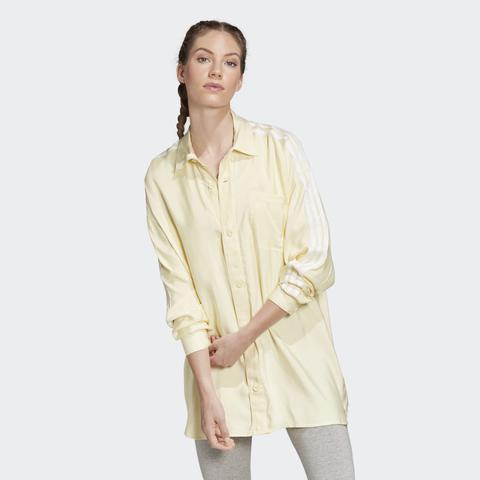 Satin Button-up Shirt