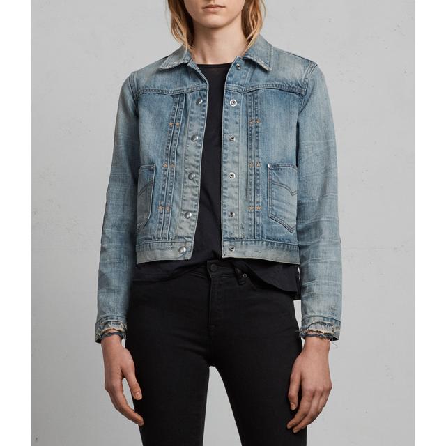 all saints jeans jacket