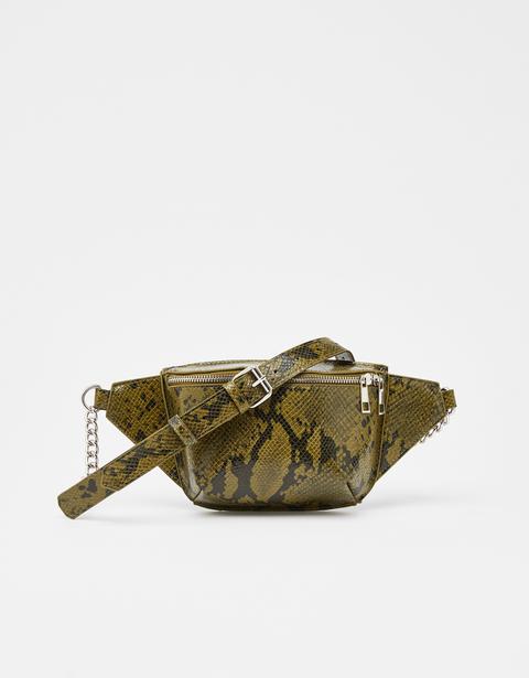 Faux Leather Belt Bag