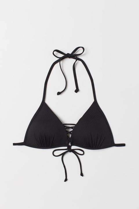 Top De Bikini Push-up - Negro