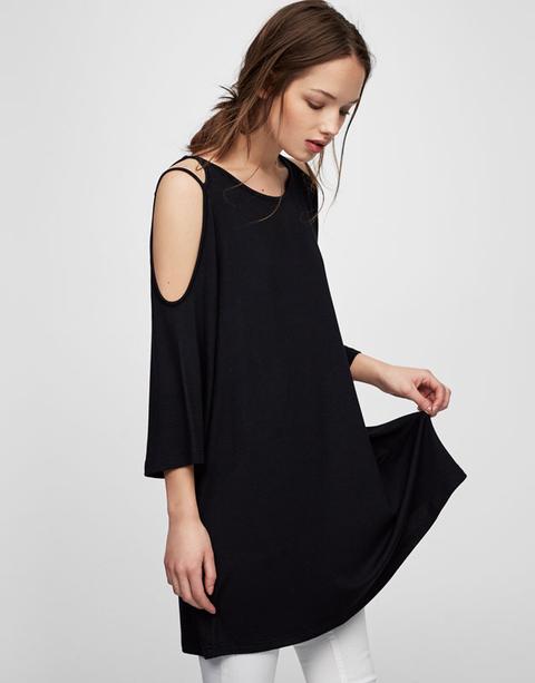 Vestido Hombros Cut Out