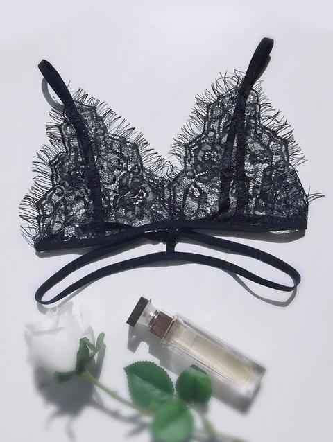 Eyelash Lace Unlined Bra