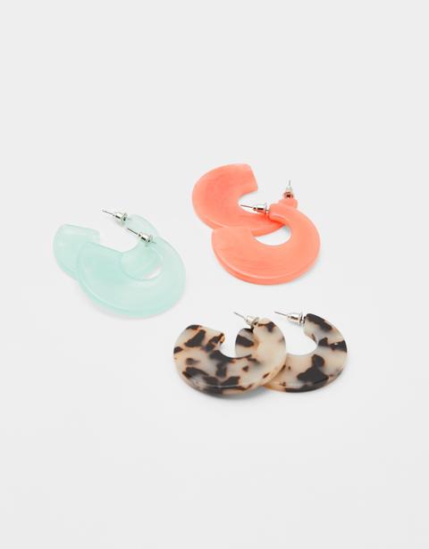 Set Pendientes Aro
