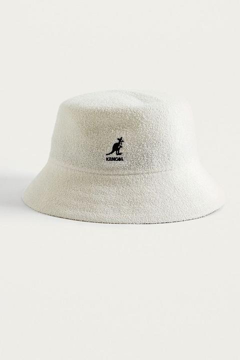 Kangol Bermuda White Bucket Hat