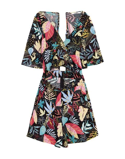 Mono Cut Out Estampado Africano