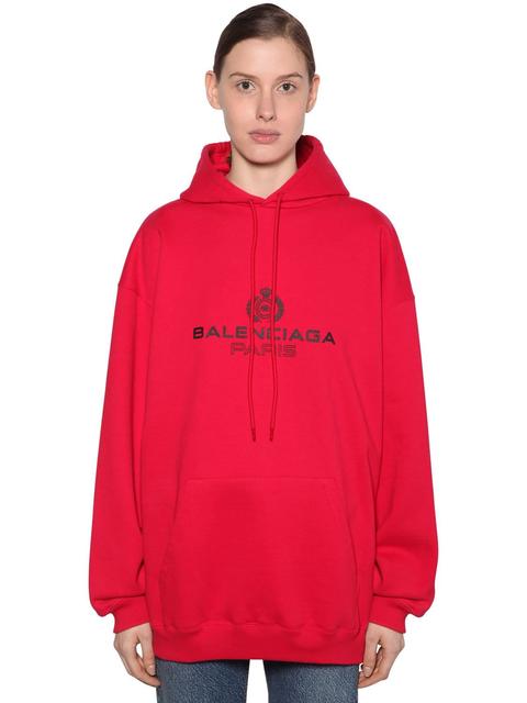 Sudadera Con Logo Estampado Y Capucha