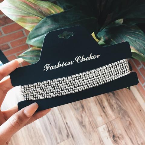 Kendall Rhinestone Choker