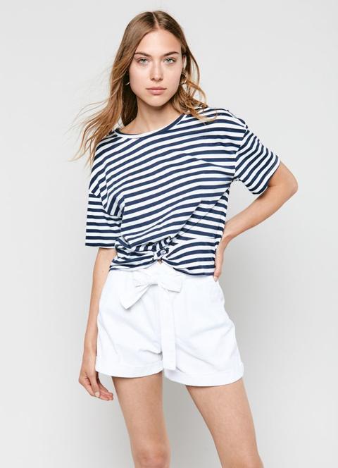 Shorts Vita A Sacchetto In Twill