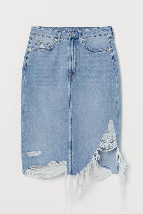 H & M - Gonna In Denim - Blu