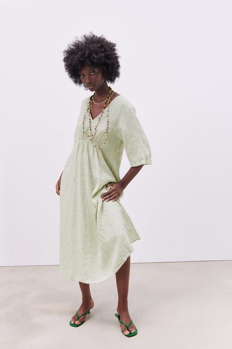 Long Linen Dress